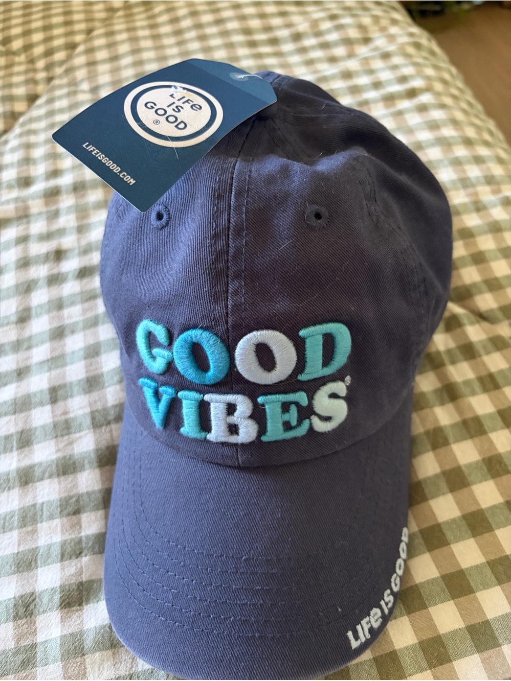 Life is Good ‘Good Vibes' Navy Cap